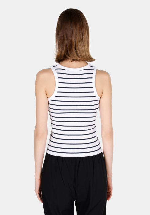 COLIN'S Top Alb Slim Femei [2]