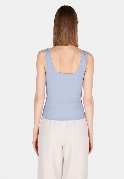 COLIN'S Top Albastru Deschis Slim Femei [2]