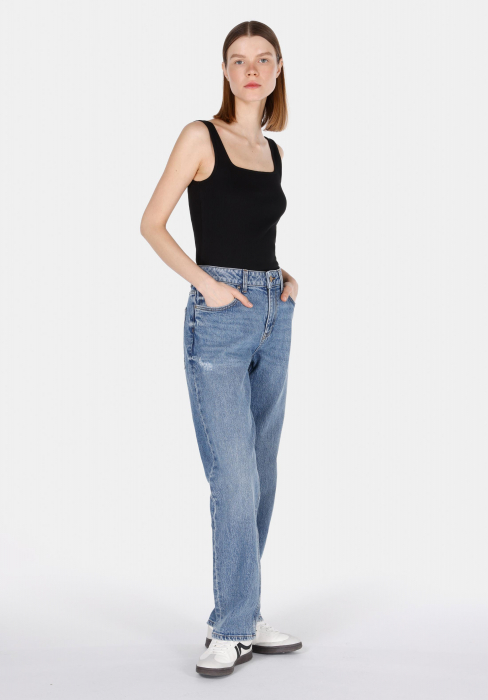 COLIN'S Top Negru Slim Femei [3]