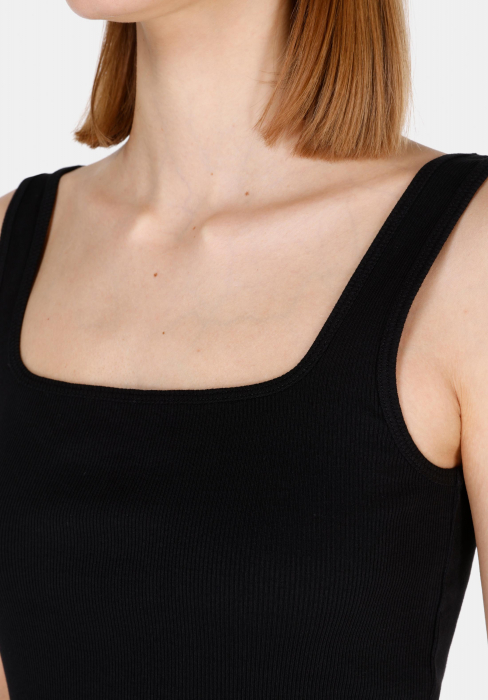 COLIN'S Top Negru Slim Femei [4]