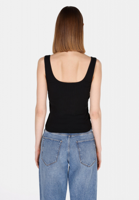COLIN'S Top Negru Slim Femei [2]