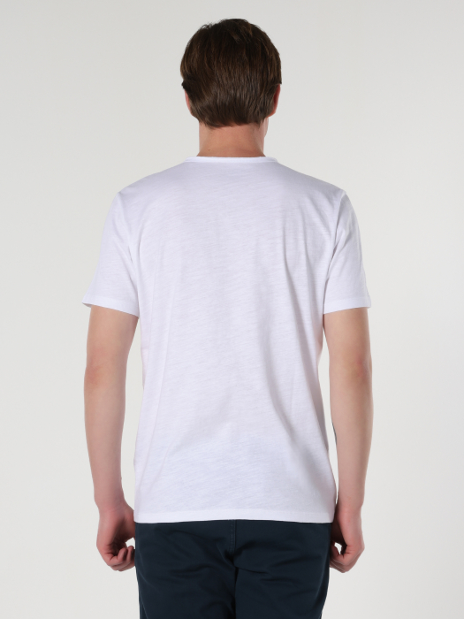 COLIN'S Tricou Alb Regular Barbati [2]