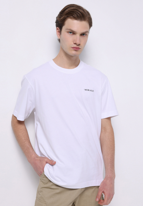 COLIN'S Tricou Alb Comfort Barbati [1]