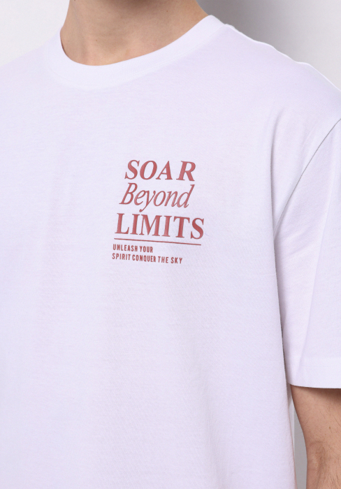 COLIN'S Tricou Alb Comfort Barbati [4]