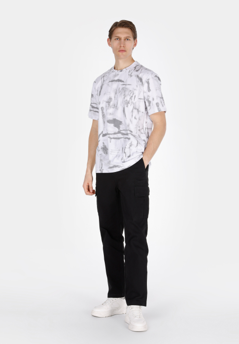 COLIN'S Tricou Alb Comfort Barbati [3]