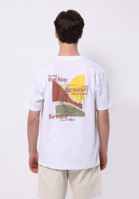 COLIN'S Tricou Alb Comfort Barbati [2]