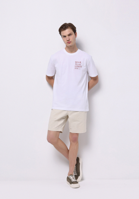 COLIN'S Tricou Alb Comfort Barbati [3]