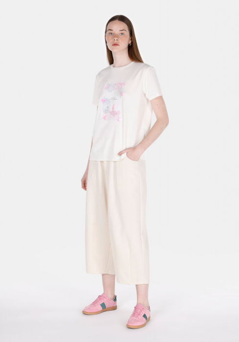 COLIN'S Tricou Alb Regular Femei [3]