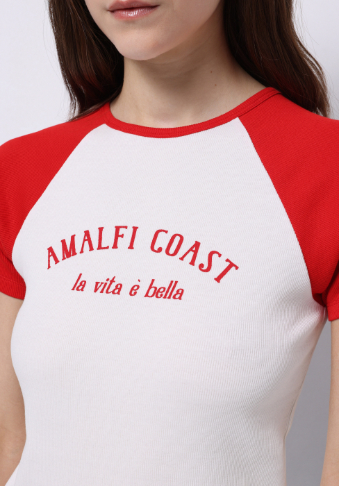 COLIN'S Tricou Alb Slim Femei [4]