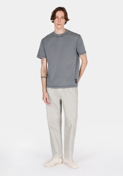 COLIN'S Tricou Gri Inchis Comfort Barbati [3]