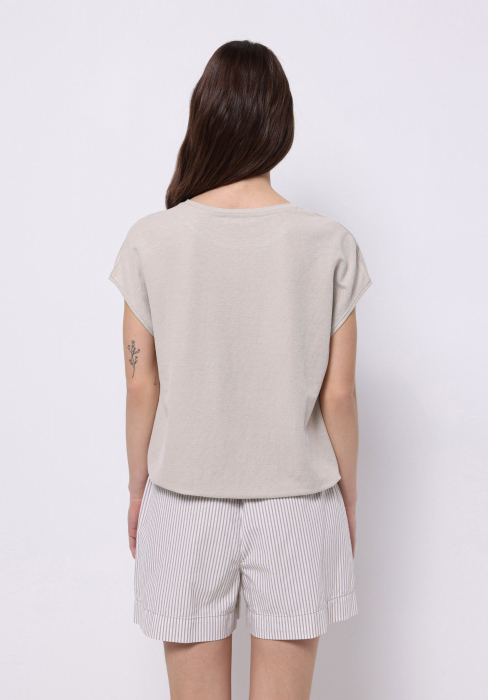 COLIN'S Tricou Bej Regular Femei [2]