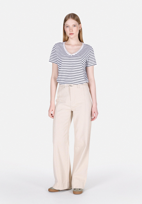 COLIN'S Tricou Alb Regular Femei [3]