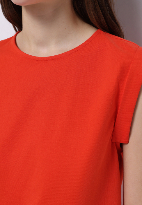 COLIN'S Tricou Rosu Regular Femei [4]