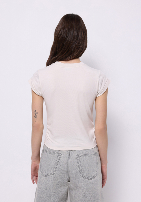 COLIN'S Tricou Crem Slim Femei [2]