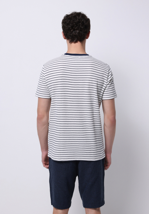 COLIN'S Tricou Albastru Regular Barbati [2]