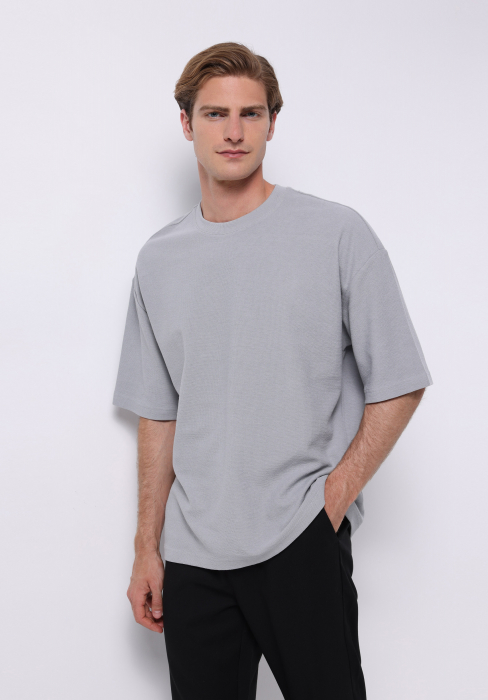 COLIN'S Tricou Albastru Deschis  Barbati [1]