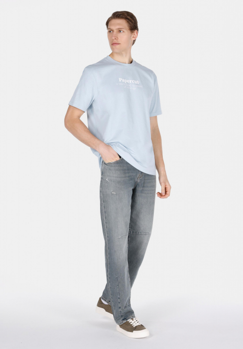 COLIN'S Tricou Albastru Deschis Comfort Barbati [3]