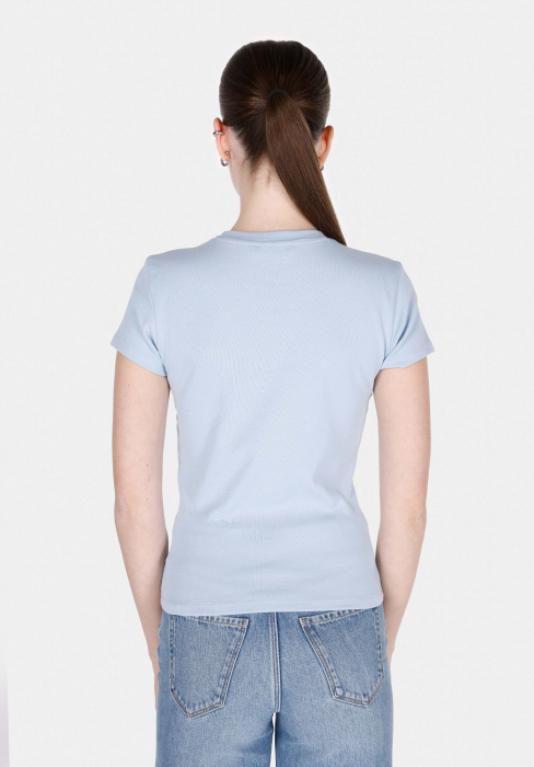 COLIN'S Tricou Albastru Deschis Slim Femei [2]