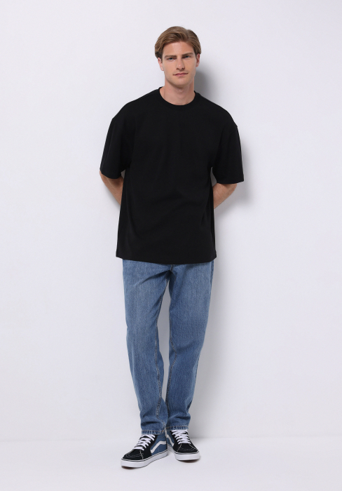 COLIN'S Tricou Negru  Barbati [3]