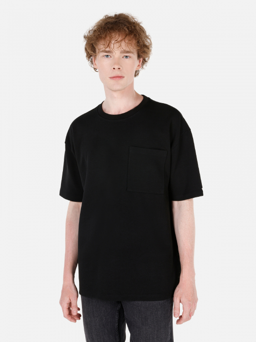COLIN'S Tricou Negru   Barbati [1]