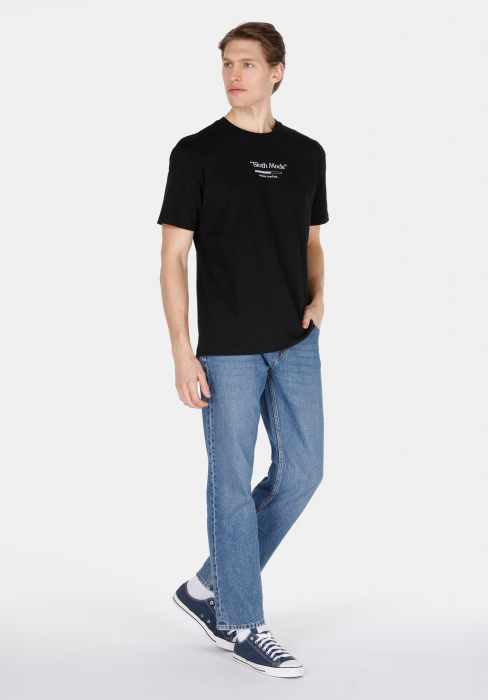 COLIN'S Tricou Negru Comfort Barbati [3]