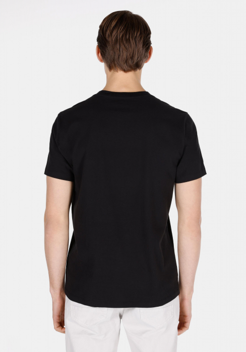 COLIN'S Tricou Negru Regular Barbati [2]