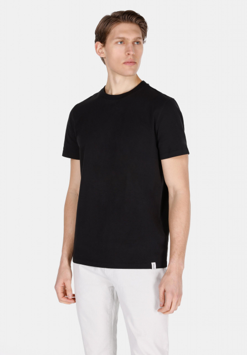 COLIN'S Tricou Negru Regular Barbati [1]