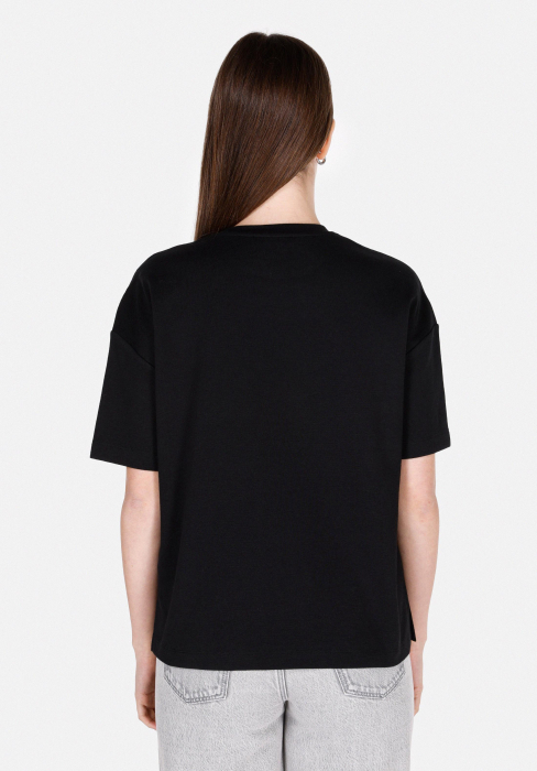 COLIN'S Tricou Negru Regular Femei [2]