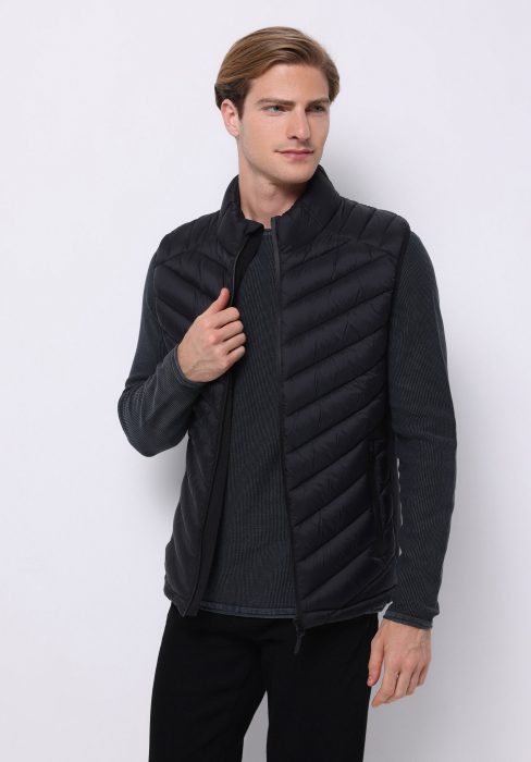 COLIN'S Vesta Neagra Slim Barbati [1]