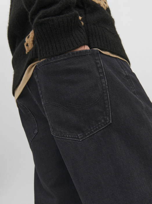 Jack Jones Мужские Джинсы Чёрные Alex Baggy [6]
