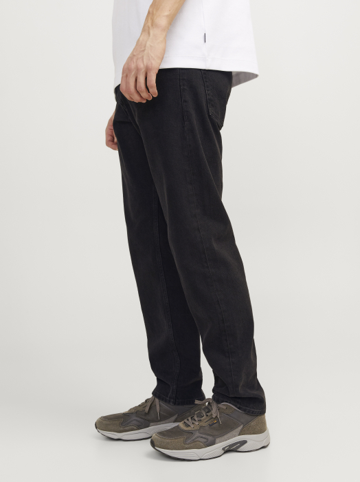 Jack Jones Мужские Джинсы Чёрные CHRIS Relaxed [5]