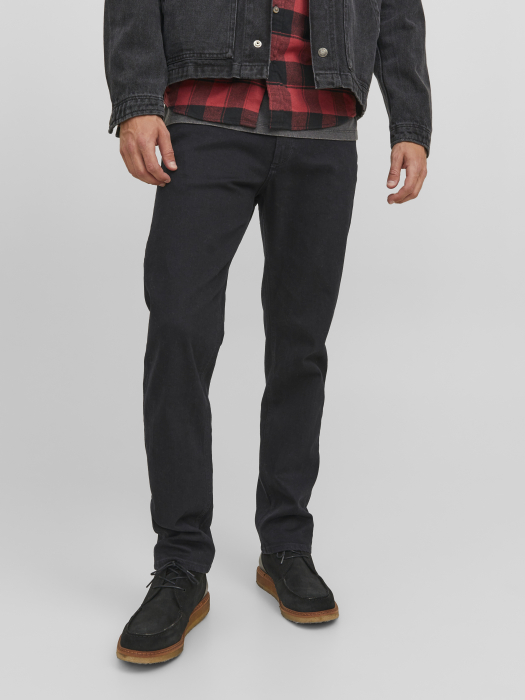 Jack Jones Мужские Джинсы Тёмные Серые CLARK Regular [1]