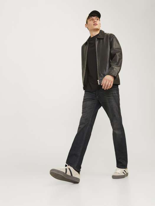 Jack Jones Мужские Джинсы Тёмные Серые CLARK Regular [6]