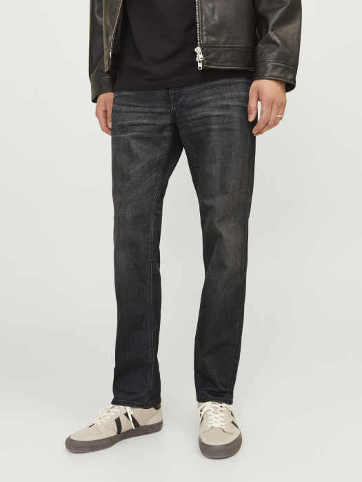 Jack Jones Мужские Джинсы Тёмные Серые CLARK Regular [1]
