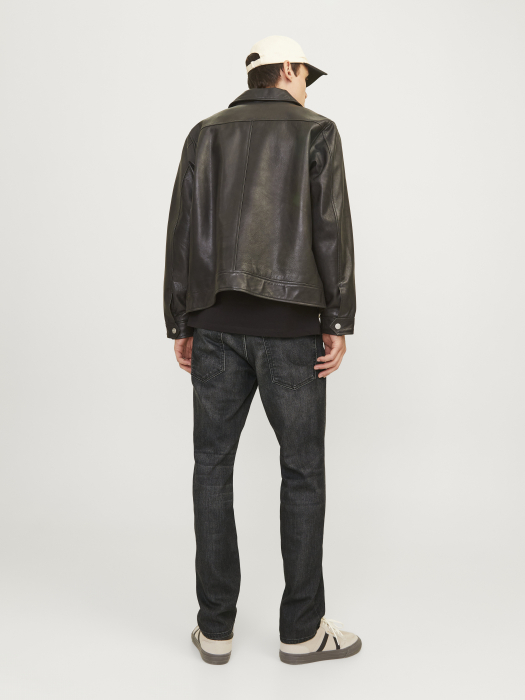 Jack Jones Мужские Джинсы Тёмные Серые CLARK Regular [2]