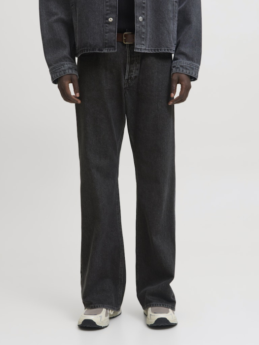 JACK&JONES Blugi Black Denim Flare Barbati [3]
