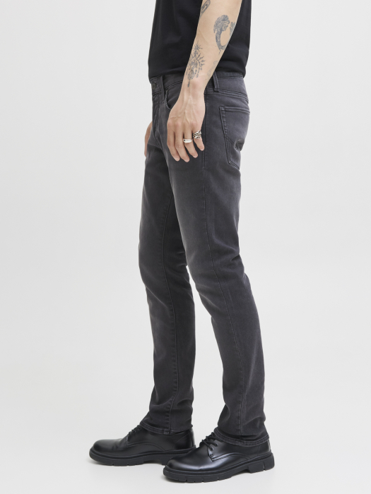 JACK&JONES Мужские Джинсы Black Denim Mike Tapered [3]