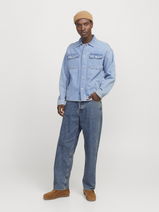 Jack Jones Мужские Джинсы Синие Alex Baggy [5]