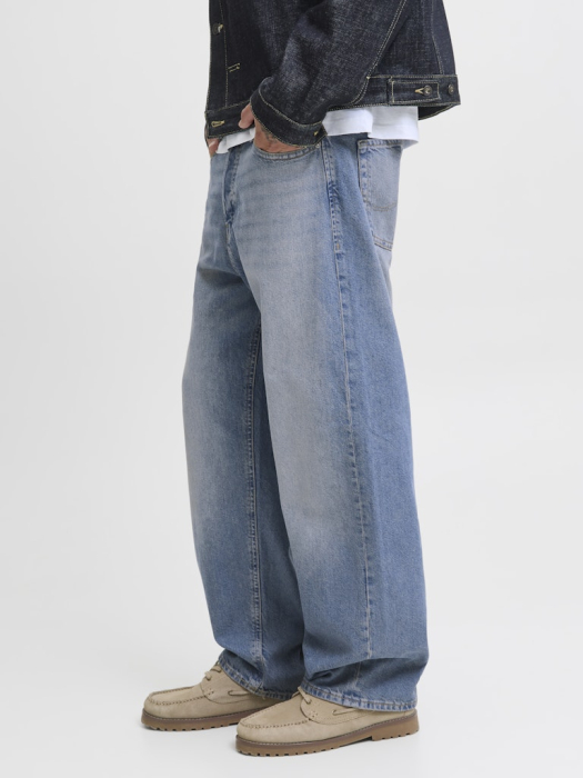 JACK&JONES Blugi Blue Denim Alex Baggy Barbati [3]