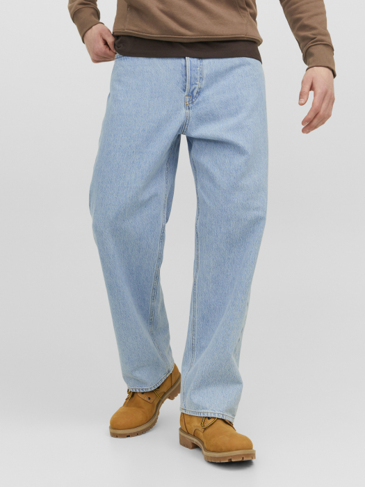 Jack Jones Мужские Джинсы Светло-Синие Alex Baggy [6]
