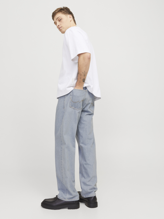 Jack Jones Мужские Джинсы Светло-Синие Alex Baggy [6]