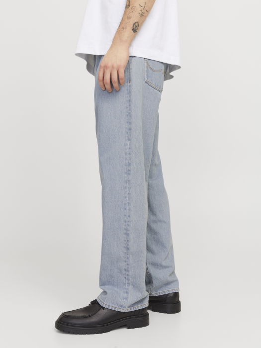 Jack Jones Мужские Джинсы Светло-Синие Alex Baggy [3]