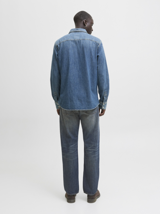 JACK&JONES Мужские Джинсы Blue Denim Chris Relaxed [2]