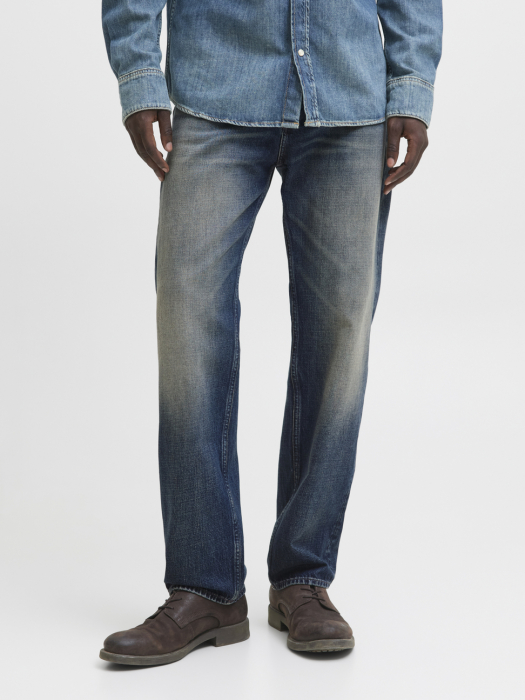 JACK&JONES Мужские Джинсы Blue Denim Chris Relaxed [5]