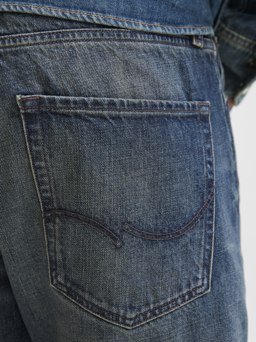 JACK&JONES Мужские Джинсы Blue Denim Chris Relaxed [3]