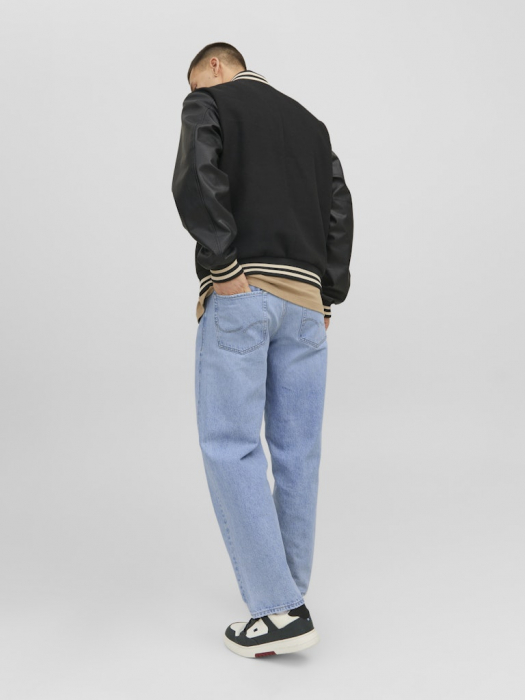 JACK&JONES Blugi Blue Denim Loose Barbati [2]