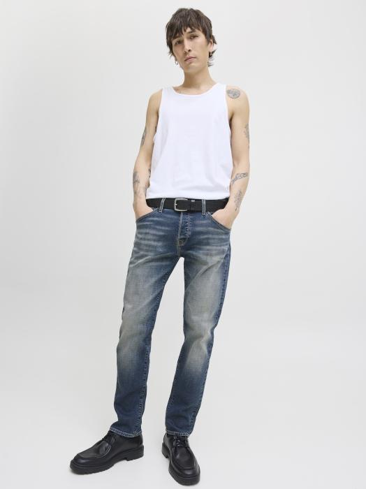 Jack Jones Blugi Albastri MIKE Tapered Barbati [2]