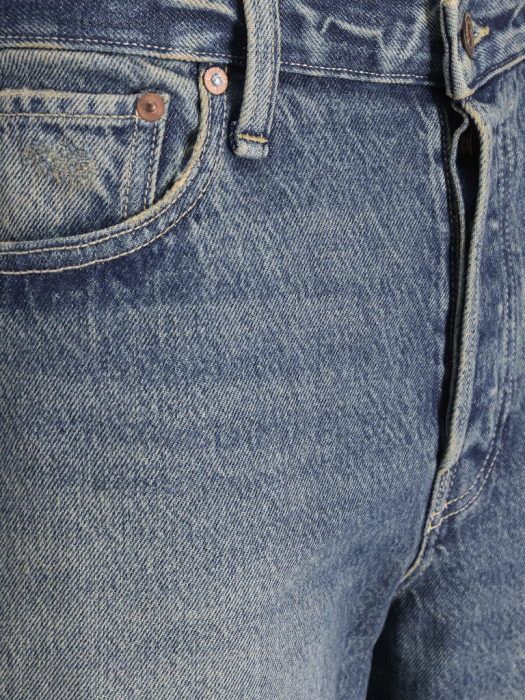 JACK&JONES Мужские Джинсы Blue Denim Wide [3]