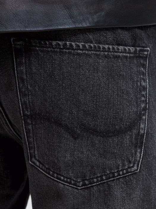 JACK&JONES Blugi Grey Denim Chris Relaxed Barbati [6]