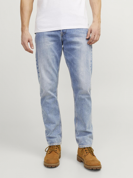 Jack Jones Мужские Джинсы Светло-Синие CHRIS Relaxed [6]